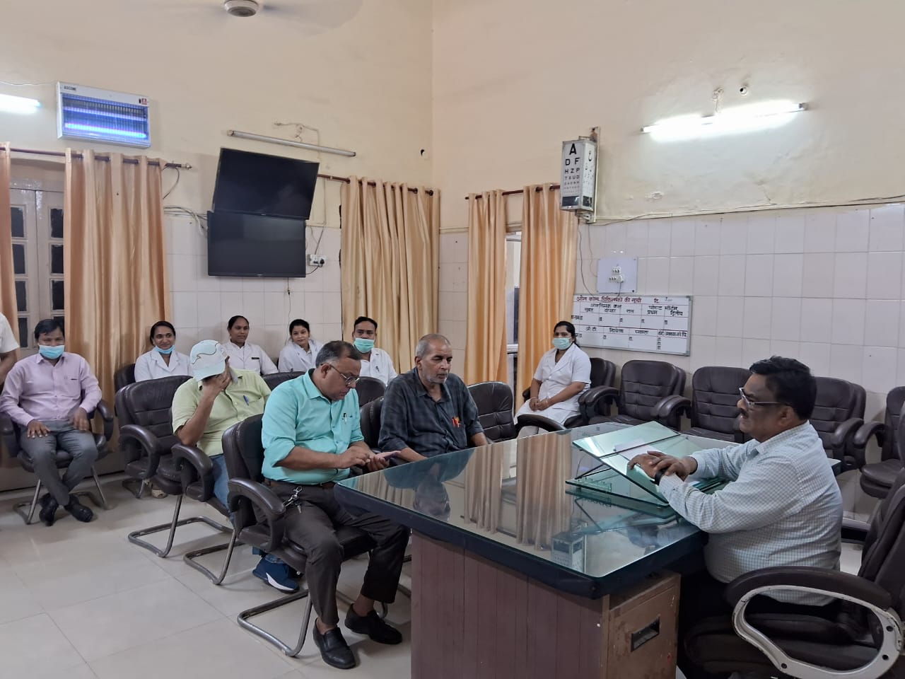 Kalyan Singh Govt. medical college participate in meri maati mera desh programme